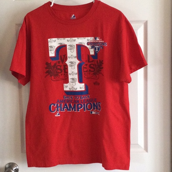 Majestic Other - Texas Rangers Vintage Authentic Tee